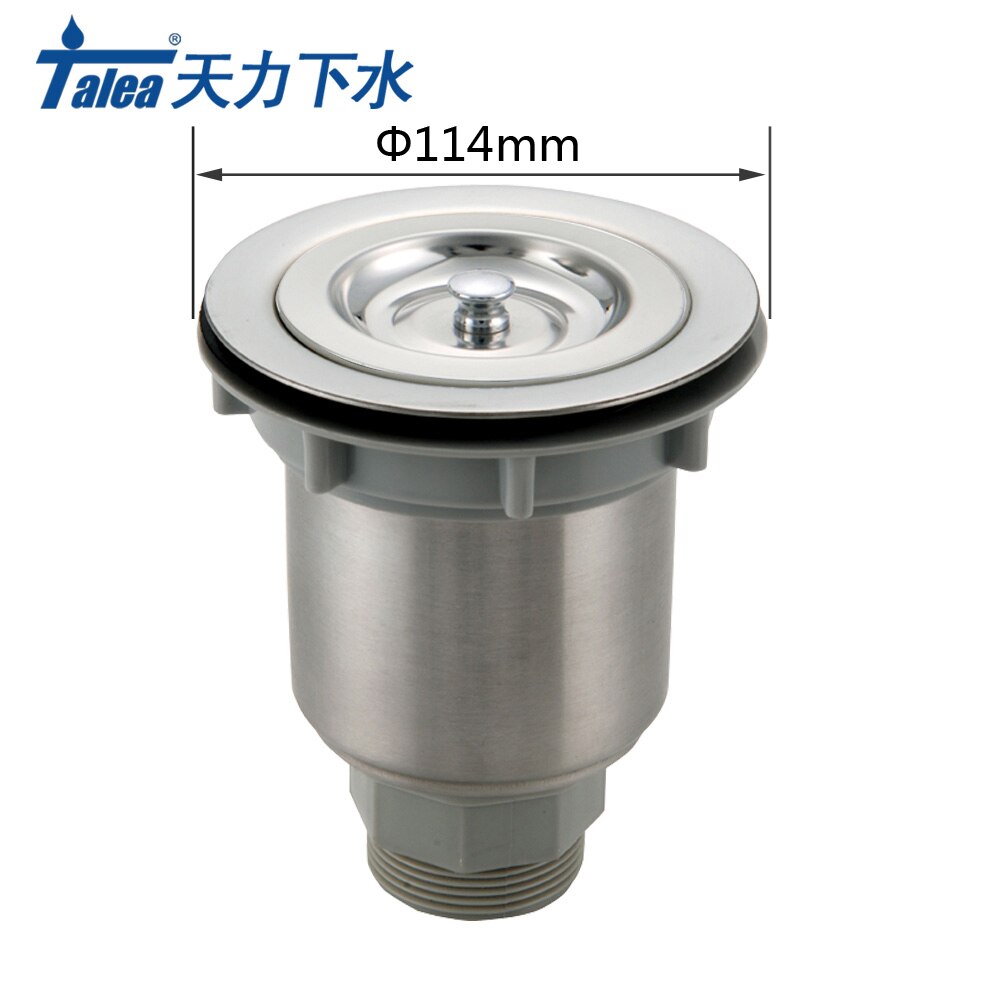 Talea Stainless Steel Basin drainer Sink Drain strainer Kitchen Sink stopper Basket Strainer Sewer Filter Mesh Stopper Waste