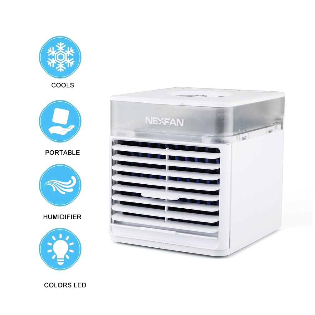 Mini Luchtkoeler Usb Desktop Kantoor Kleine Airconditioning Fan Home Koeling Kleine Ventilator Mini Kleurrijke Luchtkoeler