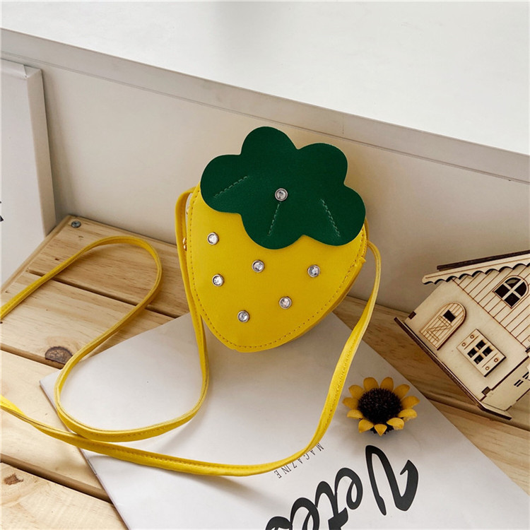 Cartoon Tas Meisje Tas Cross Body Bag Vrouw Portemonnees En Handtassen Luxe Purse Vrouwen Handtas Carteira crossbody: YELLOW