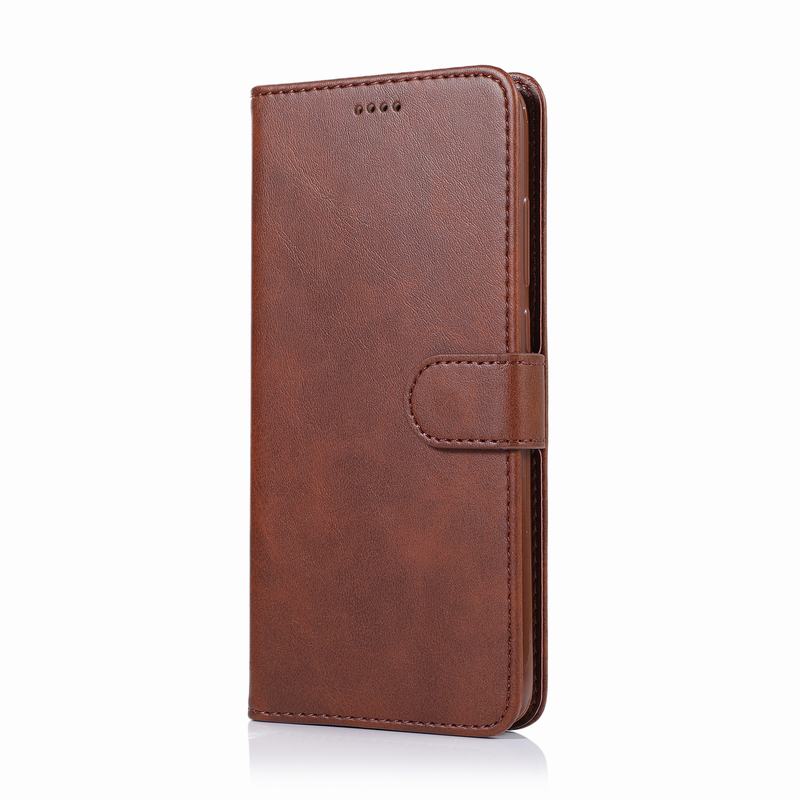 Abdeckung Fall Für Samsung Galaxy J5 Pro Magnetischen Flip Luxus Brieftasche Leder Phone Cases Für Samsung J530 Tasche Coque auf J 5: J5 2017(EU Version) / Brown