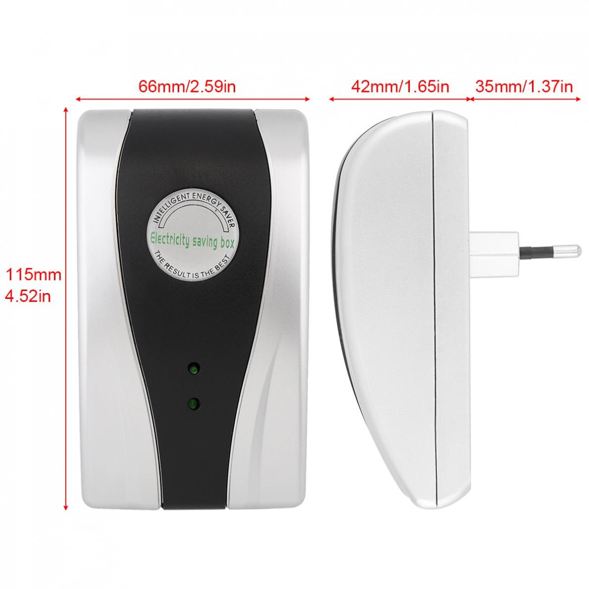 18KW 90V-250V Electricity Saving Box Power Saver Electricity Bill Killer Up to 30% for Home / Office / Factory Use EU/US