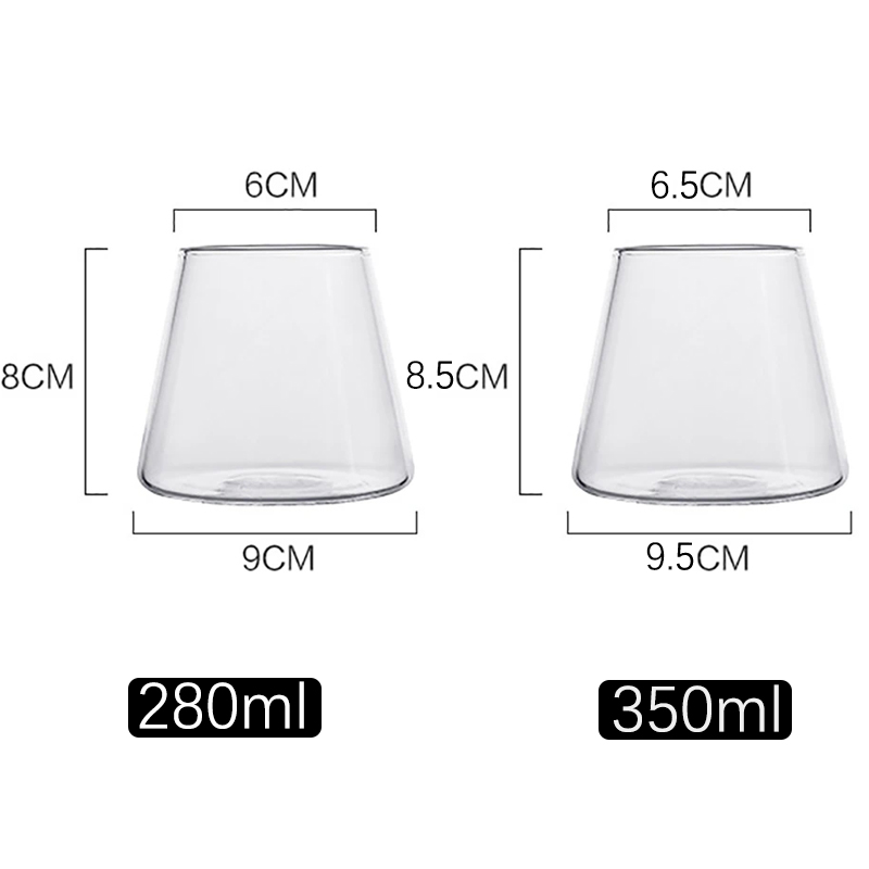 YOMDID Creatieve Bergvorm Waterbeker Japanse Glazen Beker Sap Thee Wijnglas Koffiemok Drinkbeker Whiskyglas canecas