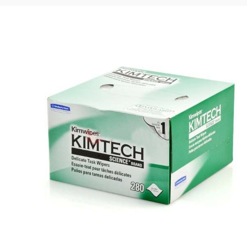 Factory Price 280 PCS KIMTECH Kimwipes Fiber cleaning paper packes kimperly wipes Optical fiber wiping paper USA Import