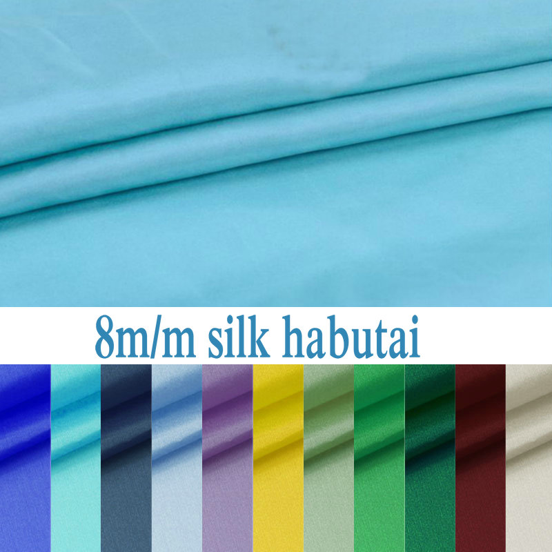 100% zijde habutai stof gebruik habotai zijden voering 8 m/m habutai breedte 110 cm H1BS15