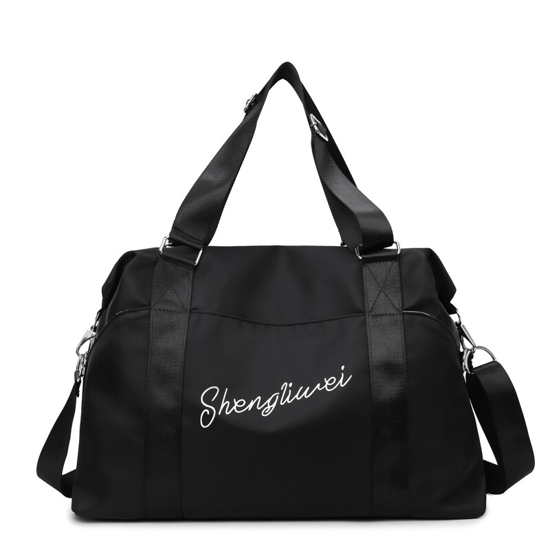 Di viaggio On-Line Rosso Tirare Asta Borsa Da Viaggio Leggero Grande Capacità Extra Large Borsa Da Palestra Sport Femminile Sacchetto Dei Bagagli Tote borsa: black medium