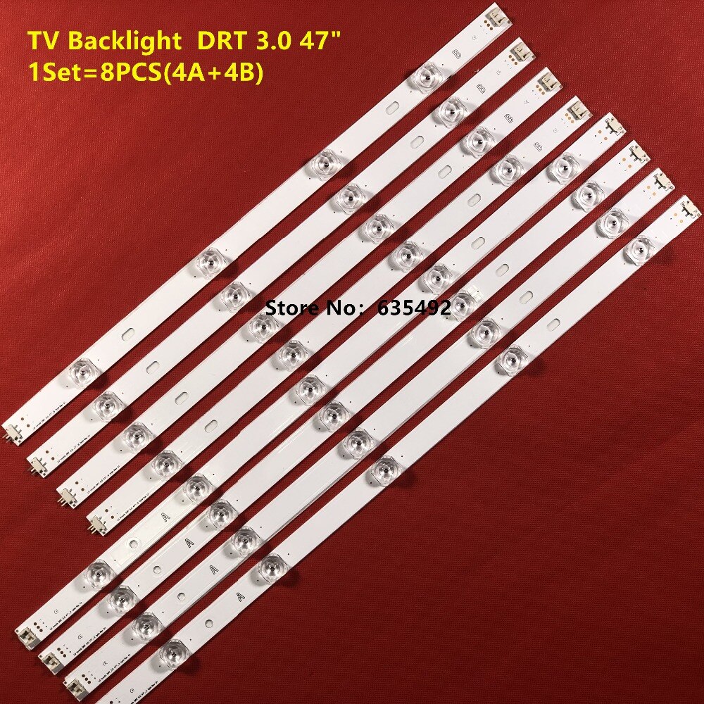 Led-hintergrundbeleuchtung streifen 6916L-1961A 6916L-1962A 6916L-1779A 6916L-1780A Für 47LY540S 47LF5610 47LF580V 47LF5800 47LB580B 47LB570U