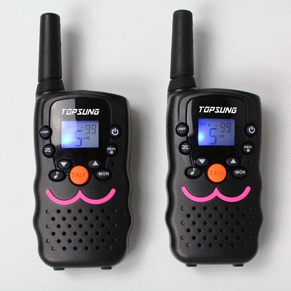 Lang rækkevidde pmr 446 talkie walkie mobil radio transceiver hf  vt8 1 watt interphone woki toki cb uhf m/ lommelygte dobbelt standby