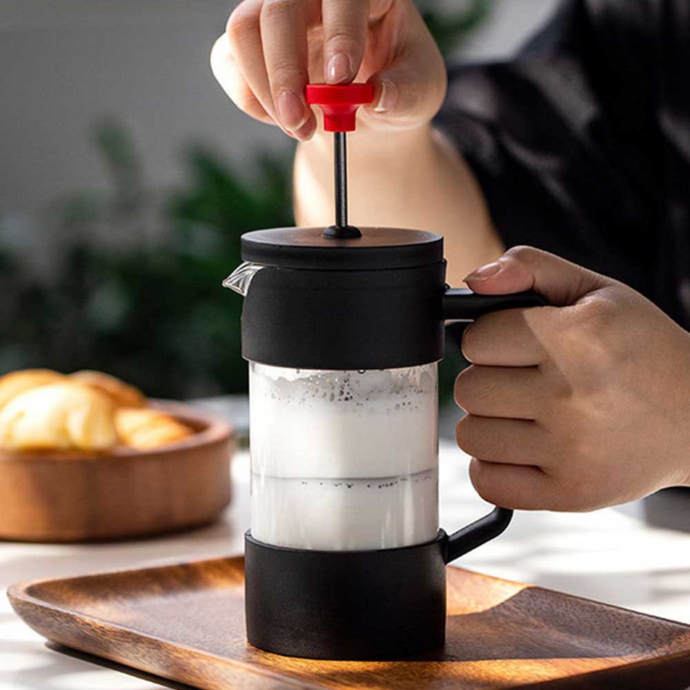 350ml/500ml/1000ml Stainless Steel Hand Brewed Coffee Pot French Press With Filter Double Wall Insulation Coffee Cup
