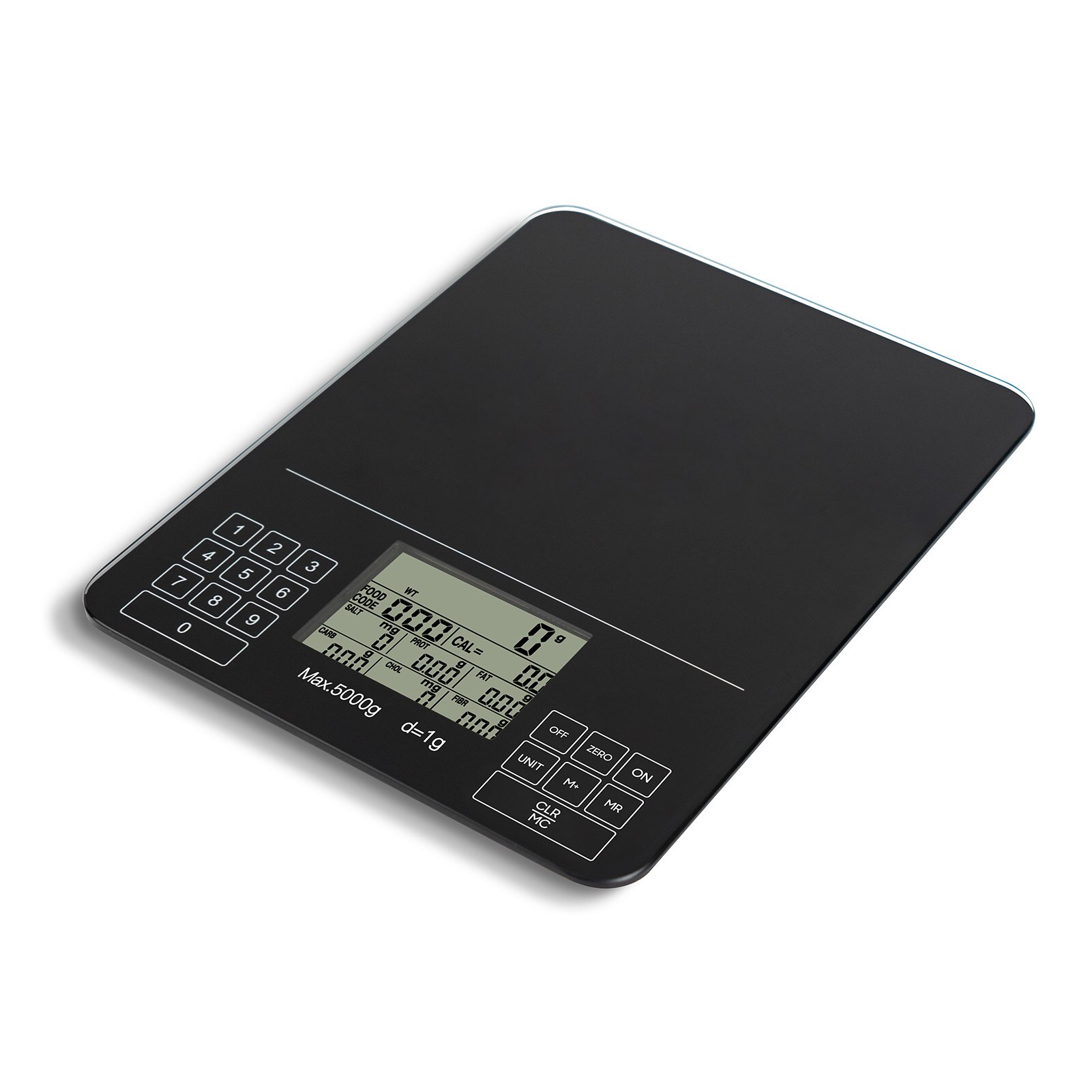 Digital Kitchen Scale Nutrition Scale Smart Food Scale Calories Protein Carbohydrate Grams Ounces for Baking Cooking