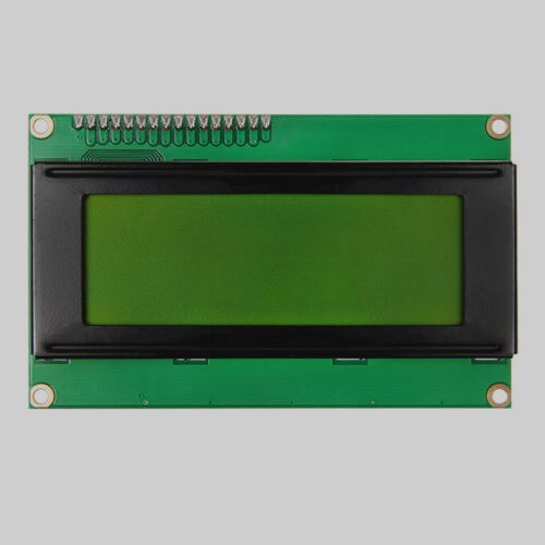 Novo Amarelo Verde/Azul I2C IIC TWI 2004 Serial LCD Display Module Para Arduino 20x4: Yellow Green