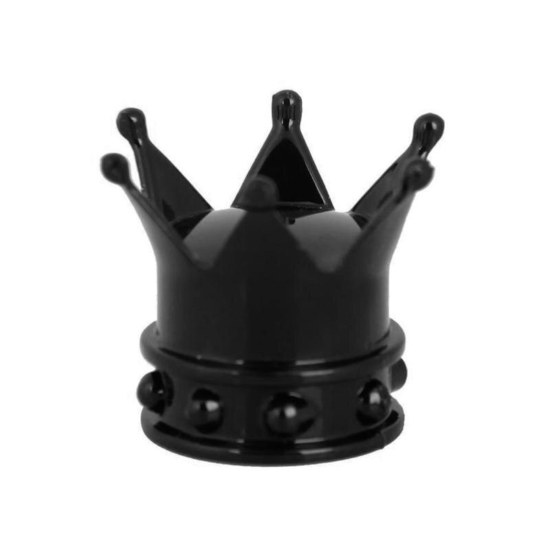 1 Pcs Universele Auto Motor Tire Valve Cap Stofdicht Gold Crown Standaard Tyre Wheel Stem Air Ventieldopjes Autoband accessoires: Default Title