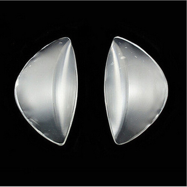 1pairs/lot Clear Silicone Gel Arch Support Shoe Inserts Foot Wedge Cushion Pads Pain Relief Flat Feet Insoles for Women