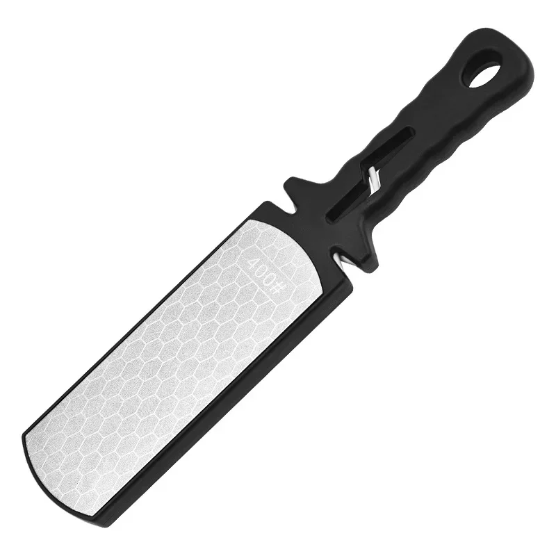 Afilador de cuchillos 5 en 1, barras de diamante, 400/1000, cuchillos de cocina multiherramienta, acero de tungsteno, molienda de cerámica, piedra de afilar de doble cara: Default Title