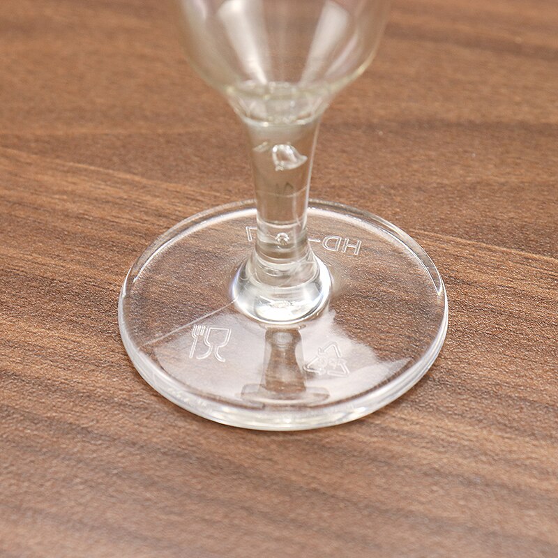Transparent white wine glass plastic material PC goblet home hotel anti-fall 20 ml wine glass