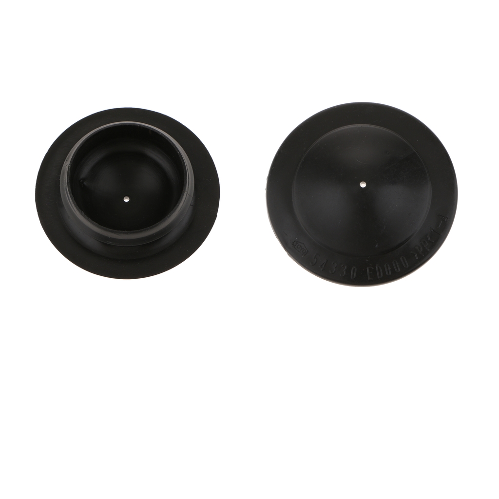 Tapa de la cubierta superior del coche, accesorio de montaje de puntal de choque delantero a prueba de polvo, 44mm, reemplazo 54330ED000, para NISSAN Versa, suspensión delantera, 2 uds.