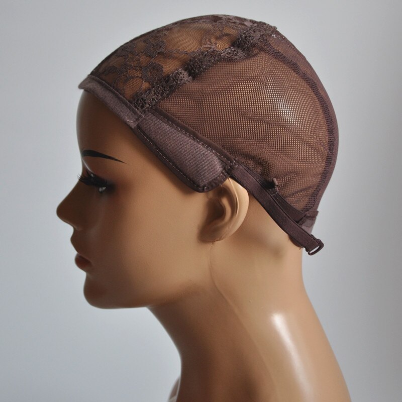 Gorro para peluca marrón, Accesorio para hacer pelucas, ajustable, elástico, oferta