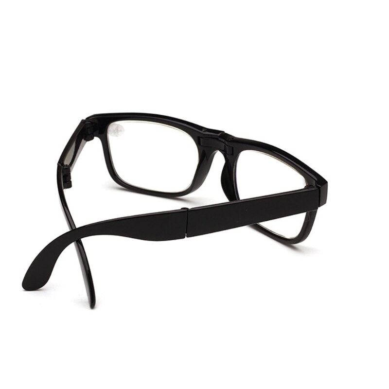 Unisex Opvouwbare Leesbril Gevouwen Opknoping + 1 + 1.5 + 2 + 2.5 + 3 + 3.5 + 4.0 verziend Brillen Full Frame #