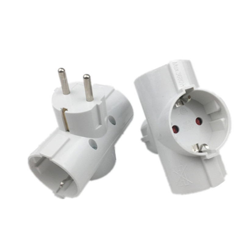 1pcs/Lot Socket Converter One Turn Multiple Two Or Three Hole Adapter Expansion Multi-Function Power Conversion Plug: Green