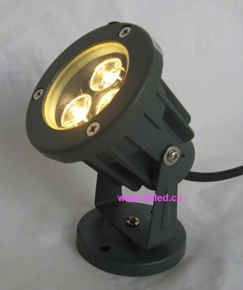 Waterproof,good ,high power 3W outdoor LED spotlight,LED garden light,110V/220VAC,DS-06-46-3W,2-year warranty
