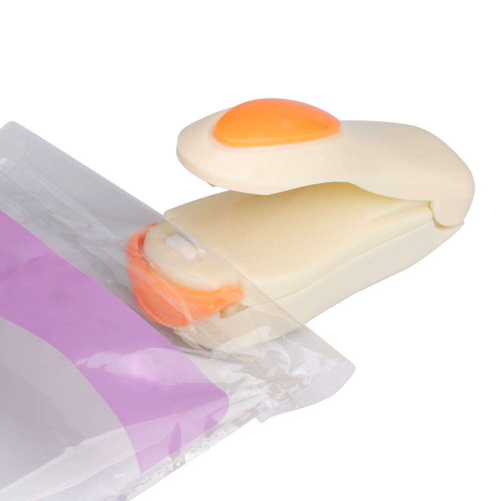Portable Heat Sealer Plastic Bag Storage Packet Mini Sealing Machine Handy Sealers Easy Resealer for Food Snack Kitchen Gadgets