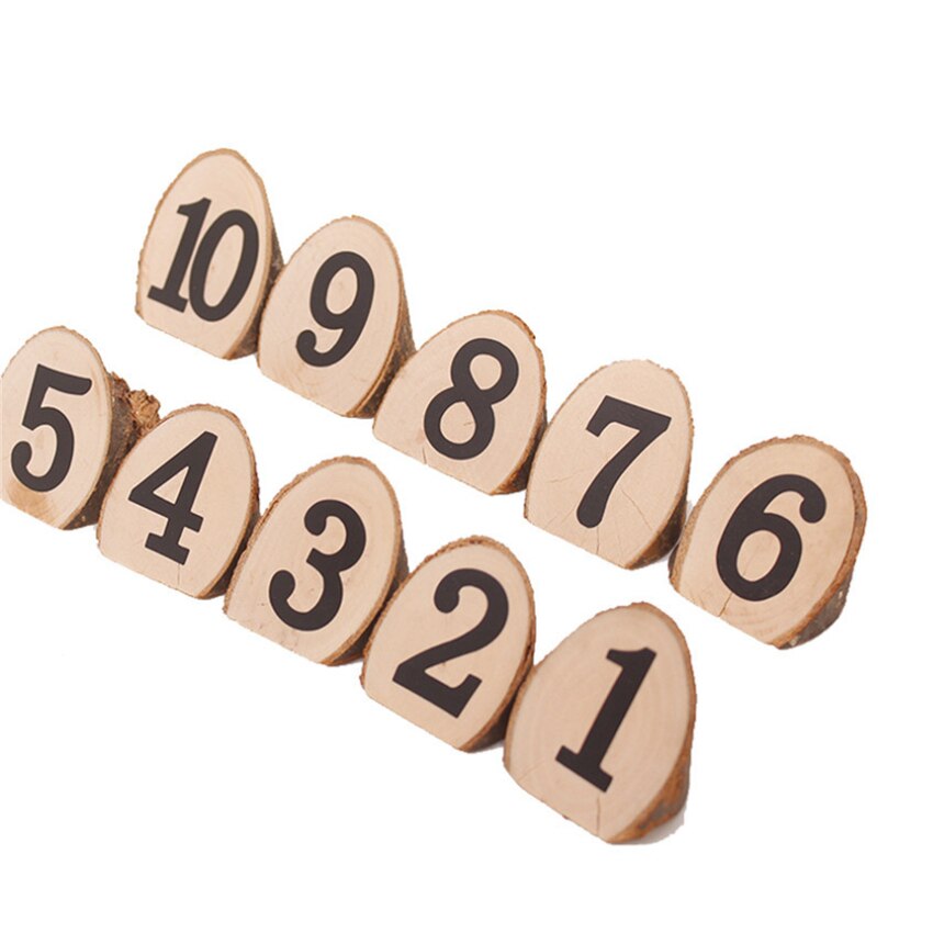 Lot de 10 trombones créatifs en bois original, pour Album Message, en bois naturel avec Clips numériques, Clips de décoration