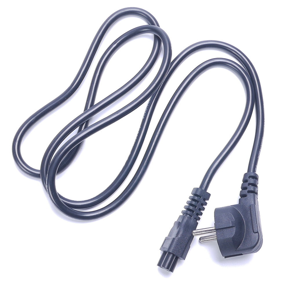 1.5 m C5 IEC Ketel om Europese 2 pin Ronde AC EU Plug Power Cable Lead Cord PC