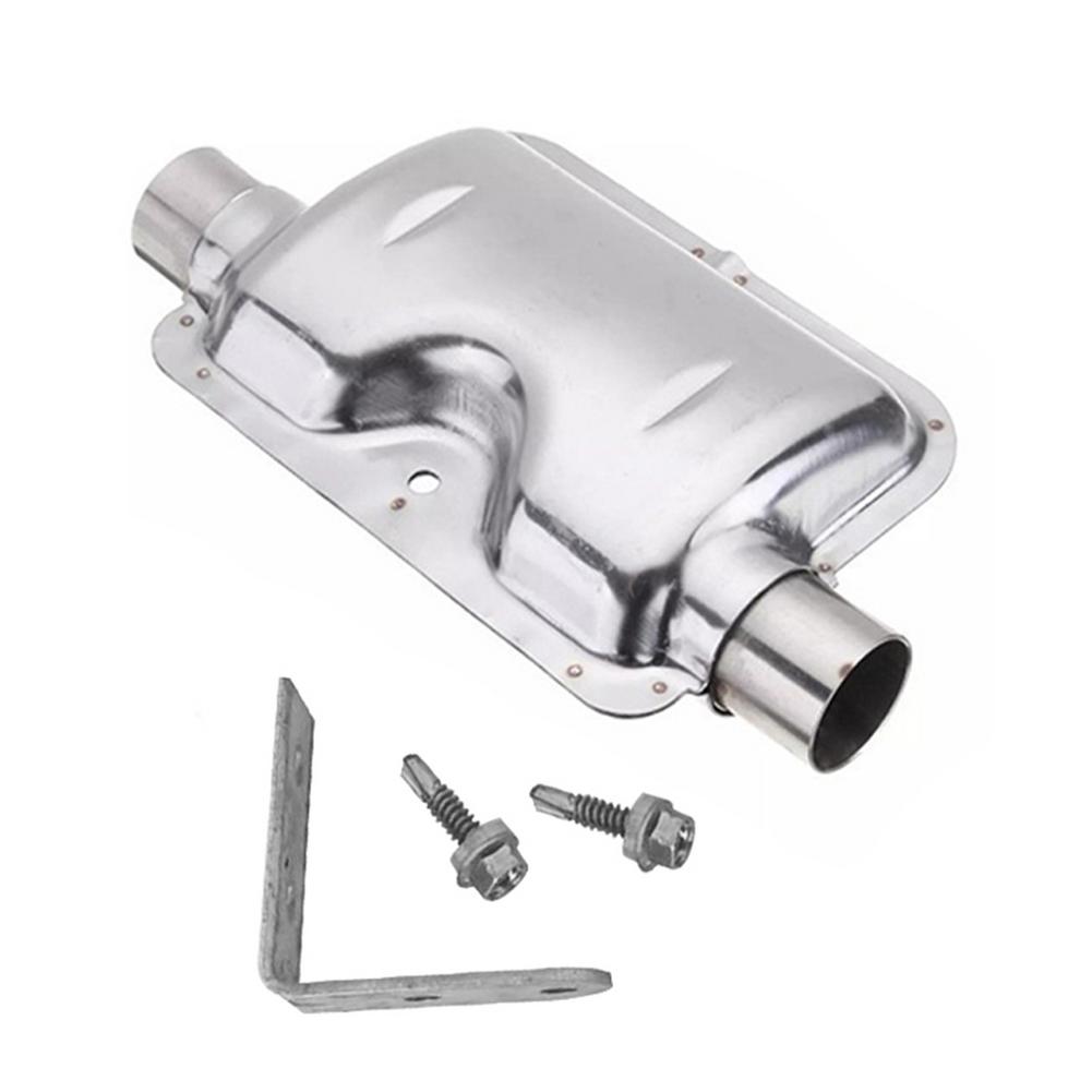 120cm Exhaust Muffler Silencer Stainless Steel Pipe Silencer Heater Kit Car Air Diesel Heater Auto Replacement Parts