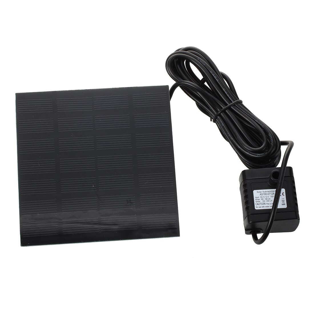 Solar Water Pump Power Panel Kit Fountain Pool Garden Watering