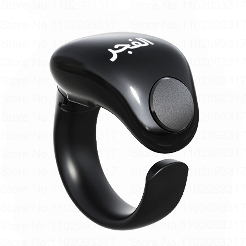 Weslamic Smart Tasbeeh Zikr Ring Islamitische Tally Digitale Teller voor Moslims Lof Gebed Herinnering Magnetisch Opladen Waterdicht