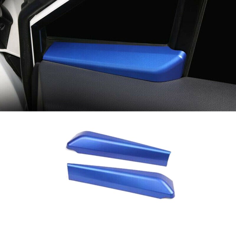 Auto Blauw 2 Stuks Een-Pijler Post Innerlijke Deur Raam Cover Trim Voor Toyota C-HR Chr