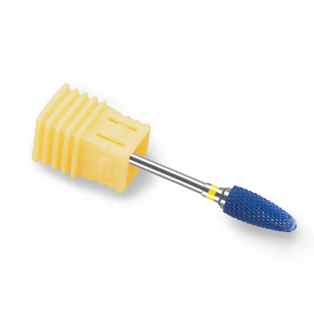 Bleu typhon céramique clou foret rotatif fraise à ongles manucure pédicure perceuse Machine accessoire: XF