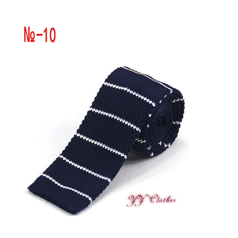 Handmade Men Knitting Ties Casual Men's Formal Wear Business Suit Ties For Wedding Party For Male Necktie: 10