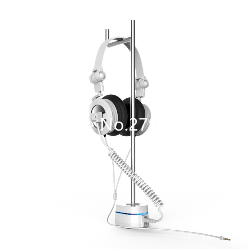 Beveiligingsoplossing voor headsets in de detailhandel, antidiefstaldisplaybeveiligingshouder voor headsets in winkels met huishoudelijke apparaten