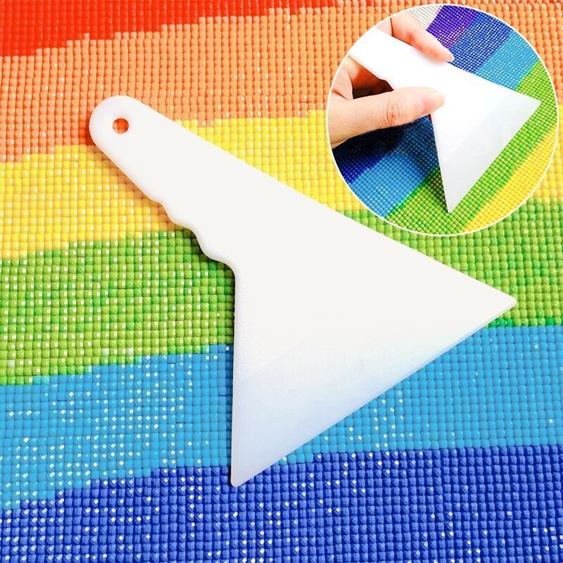 Outils de Correction pour peinture diamant, points de croix, bricolage, outils de Correction blancs, dessin, accessoires de broderie, ajusteur, grattoir de moule