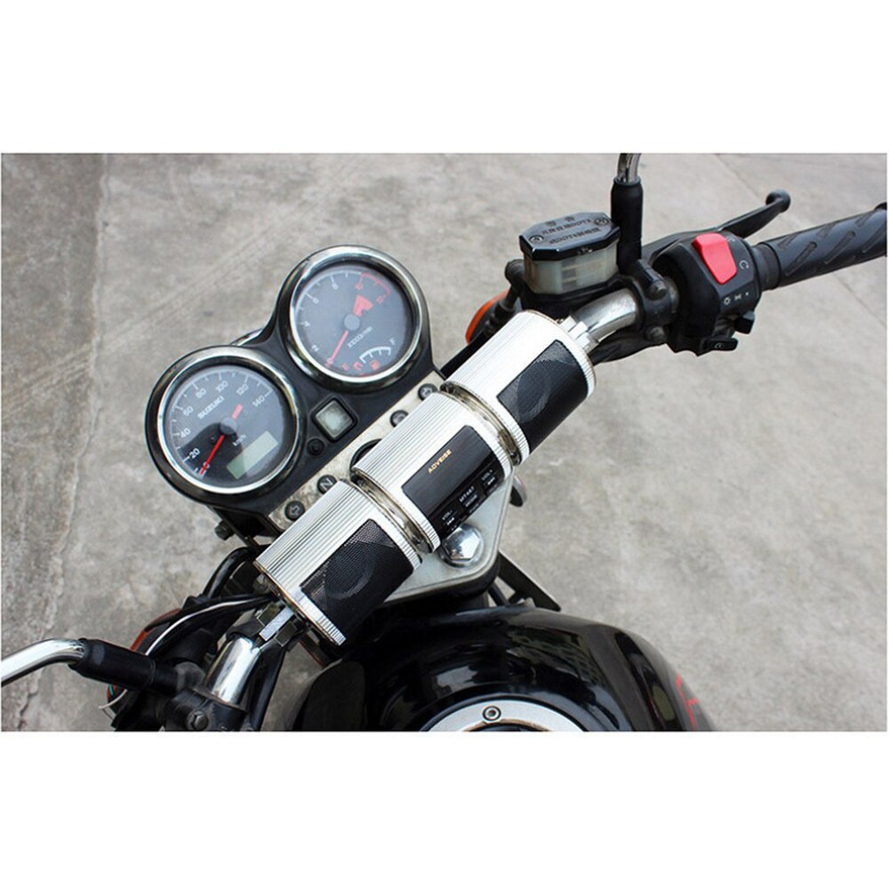 Motorfiets Bluetooth Speaker MP3 Bluetooth Muziekspeler Waterdichte Motorfiets Stereo Speaker Verstelbare Led Scherm