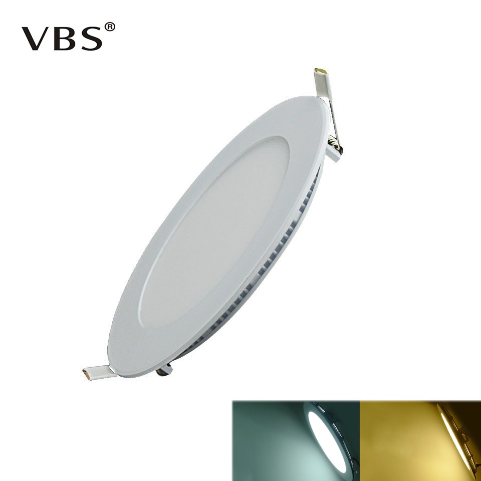 Led-spot rond ultradun led-plafondlamp led-paneellamp moderne spotverlichting voor thuis 3w 4w 6w 9w 12w 15w 18w warm koud
