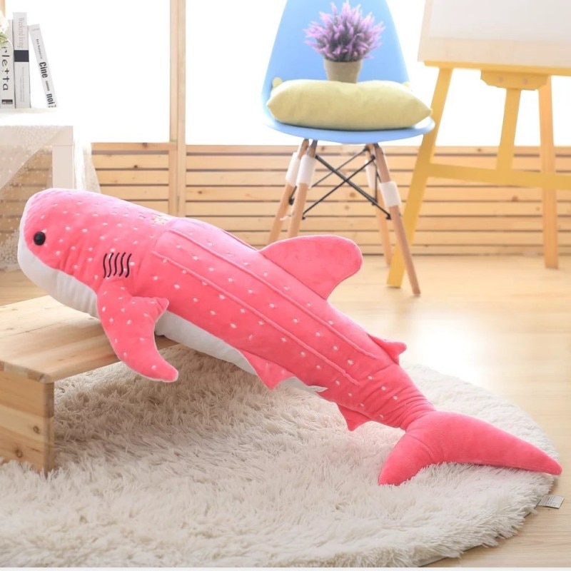 50-150cm Style Blue Shark Plush Toys Big Fish Cloth doll Whale stuffed plush sea animalsChildren Birthday