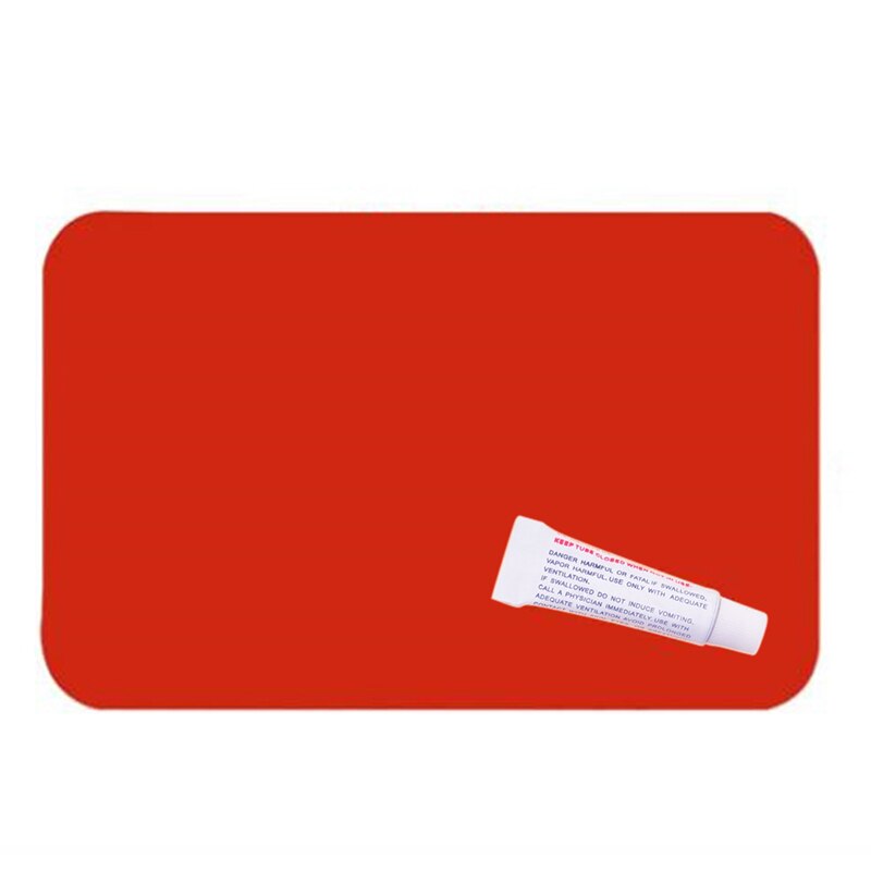 200*130mm Inflatable Plastic Boat Kayak Special PVC Repair Patch Kit Waterproof Patch Glue Rib Canoe Dinghy Air Bed with glue: RD