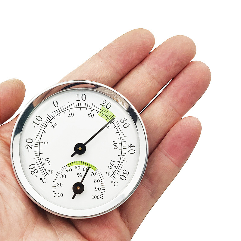 Didihou termometer og hygrometer til sauna værelse husstand vægmonteret temperatur fugtighedsmåler