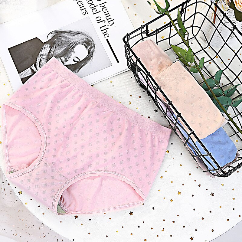 Vrouwen Slipje Katoenen Slips ondergoed Lingerie Slipje Fysiologische Broek Femme Ondergoed Periode Soft Basic