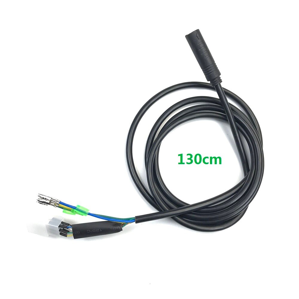 SOMEDAY Motor Adapte Cable Motor Extension Cable 9 Pin Waterproof Plug for 250W/350W/500W Electric Bicycle Conversion Kit: 130cm