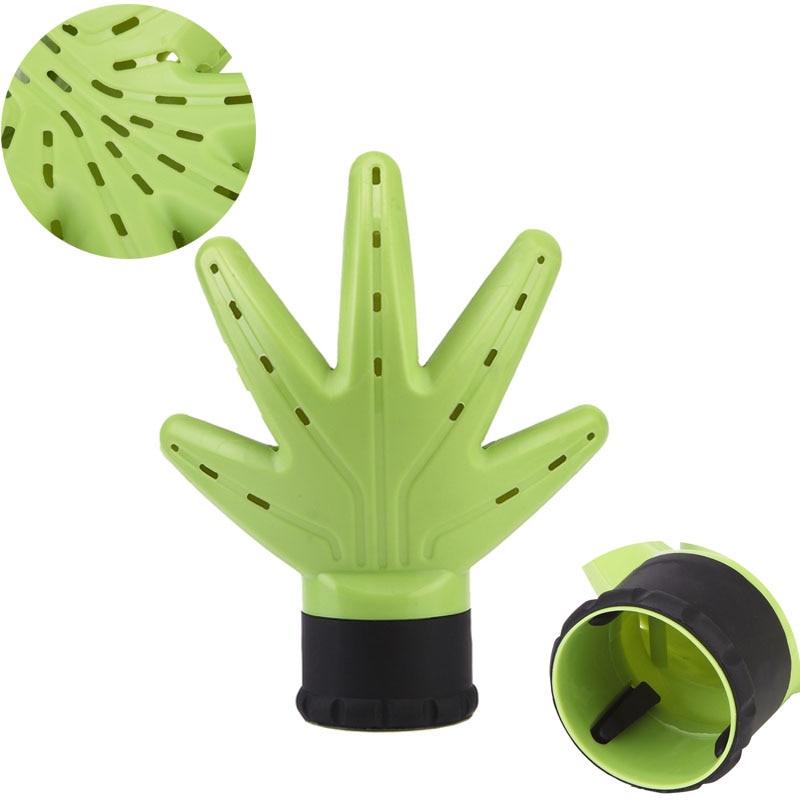 Pro Plastic Hand Shape Hair Diffuser Hair Care Curly Hair Styling Tools Salon Household Hairstyling Accessory Create Fluffy Hair