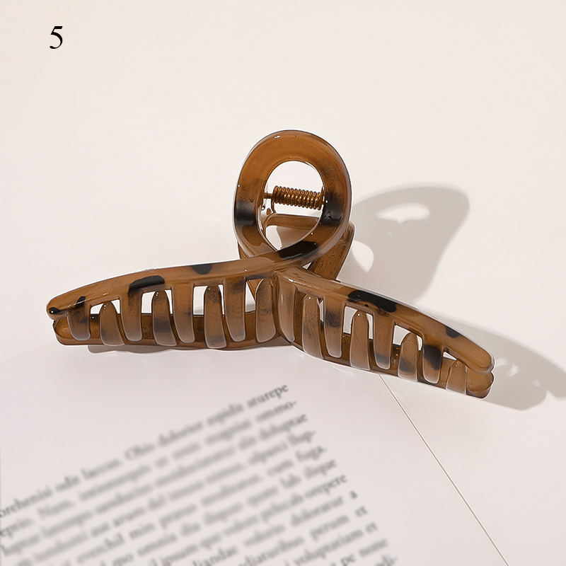 Leopard Acrylic Hair Clip Claw Clip Hair Clips for Women Hair Claw Hairpin Girl Claw Clip Hairclip Hair Accessories