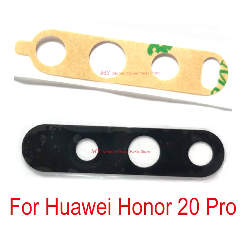 Bakre kamera glaslins för huawei honor 20 pro 20 pro baksida stor kamera lins glasskydd reparationsdelar för honor 20 pro