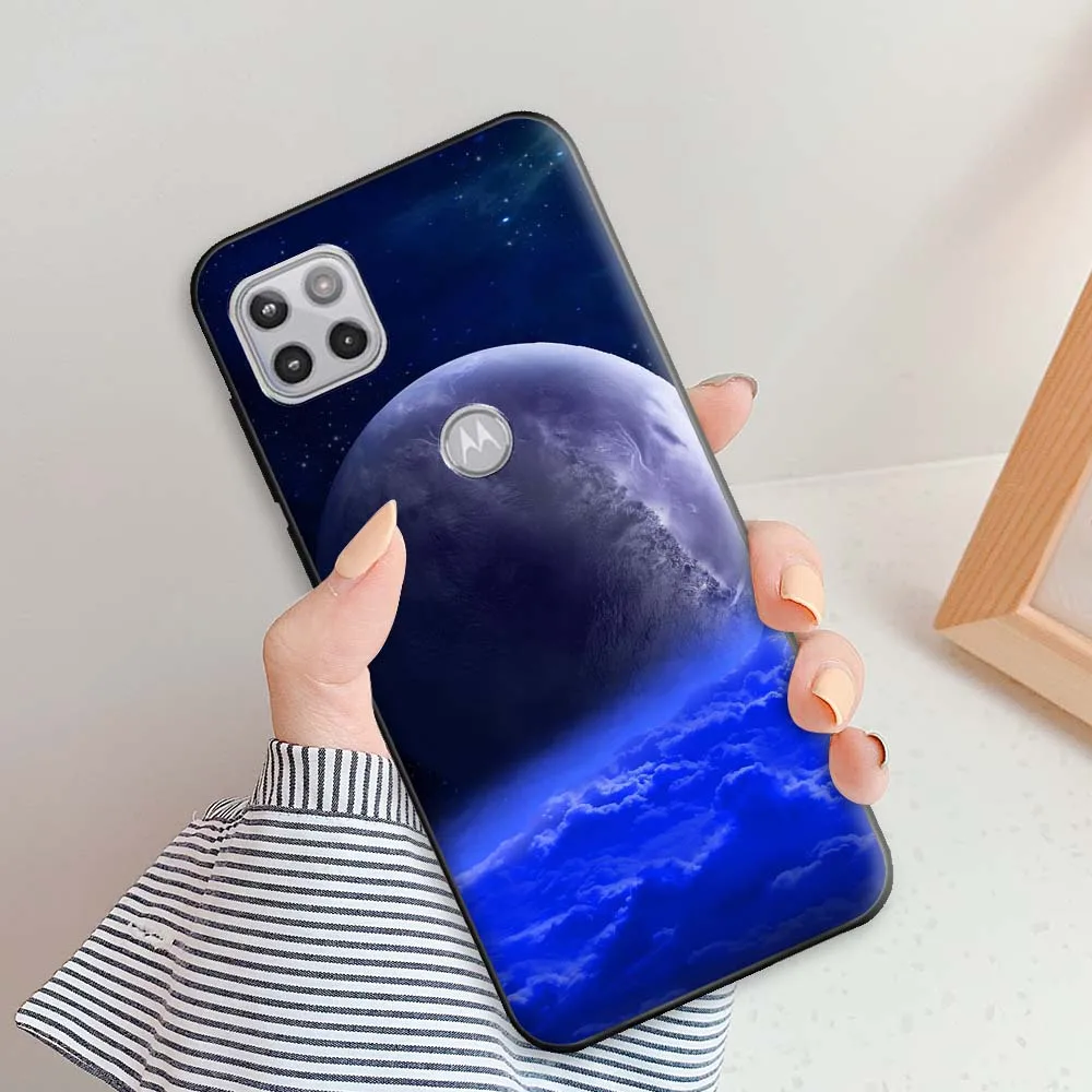 For Motorola Moto One 5G Ace Case XT2113-2 6.7" Cases for Moto One 5G Ace Protective Silicone Soft Cover One 5G Ace Capa