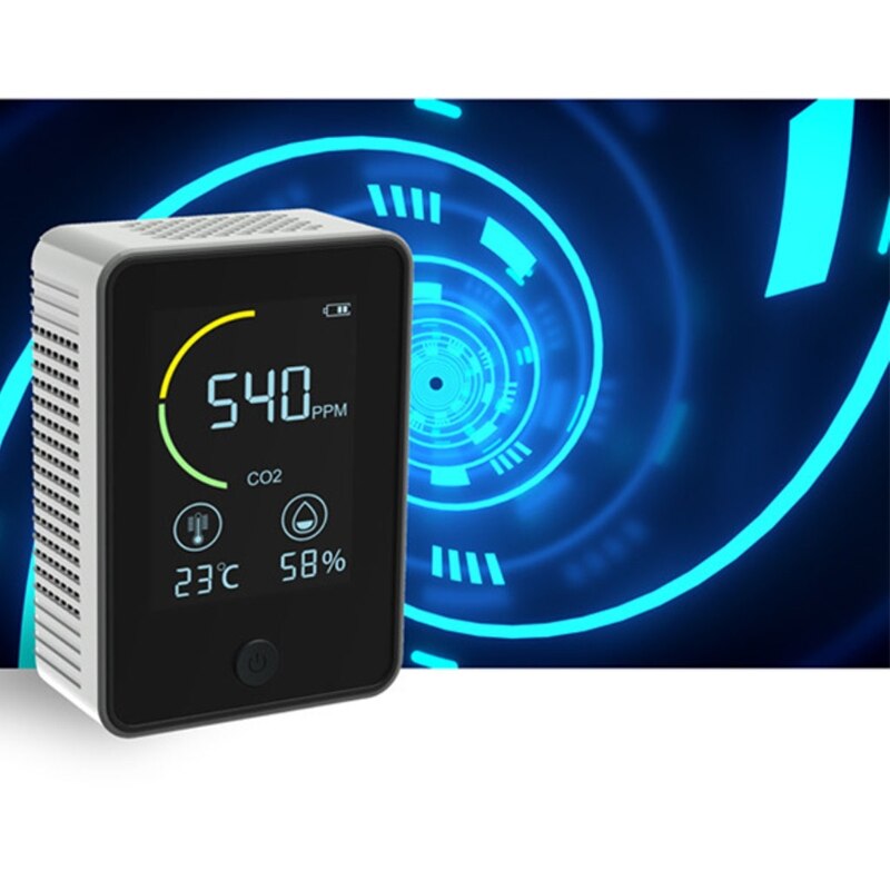 Indoor Carbon Dioxide Meter CO2 Concentration Meter Carbon Dioxide Air Purifier Air Detector Sensor