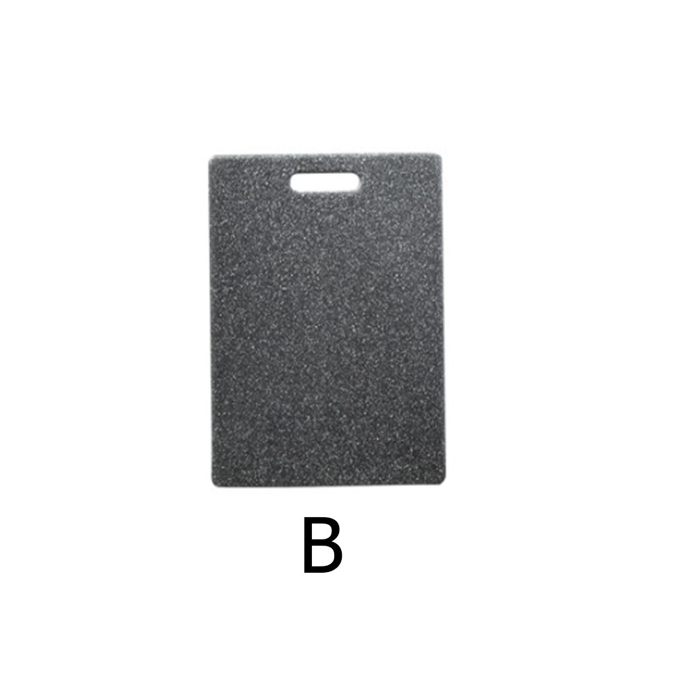 Imitation Marble Fruit Vegetable Meat Cutting Block Tools Anti-Bacterial Cutting Board Chopping Block PP Kitchen Chopping Board: B / S