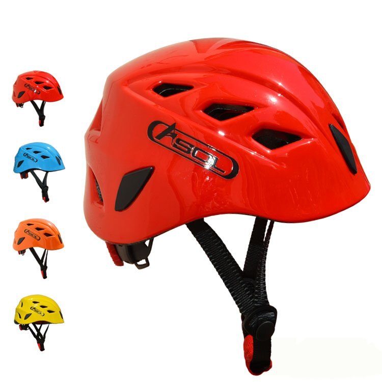 Outdoor Climbing Helmet - EPS + PC - Professional Mountain Sport Speleology Rescue Downhill