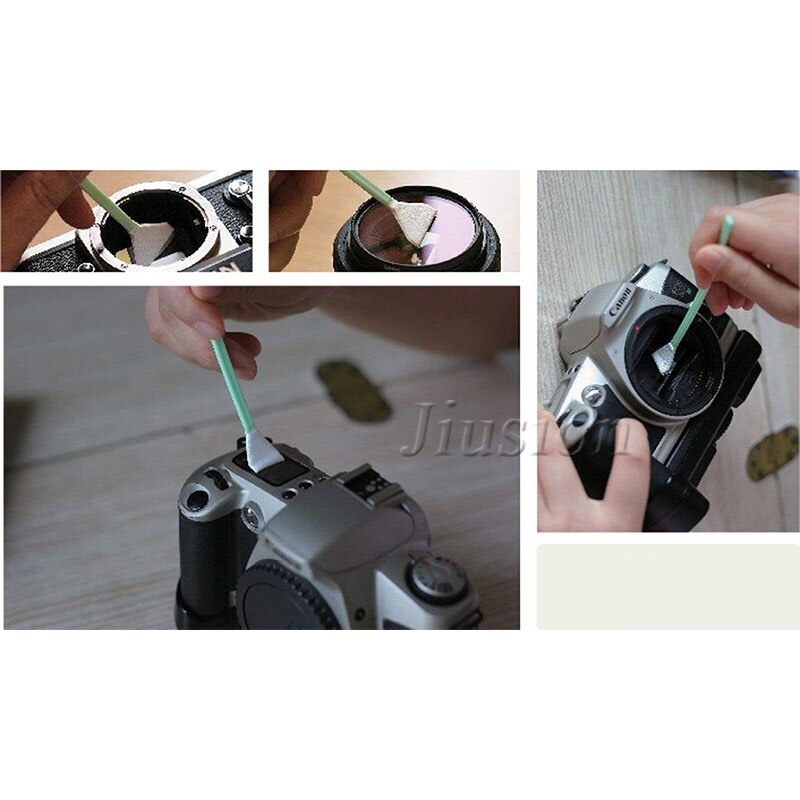 15mm nass Sensor Tupfer 6 stücke CCD CMOS Volle Rahmen Kleine Kamera Reinigung Anzug Objektiv Bildschirm Reiniger für Nikon Kanon Digital DSLR Kamera