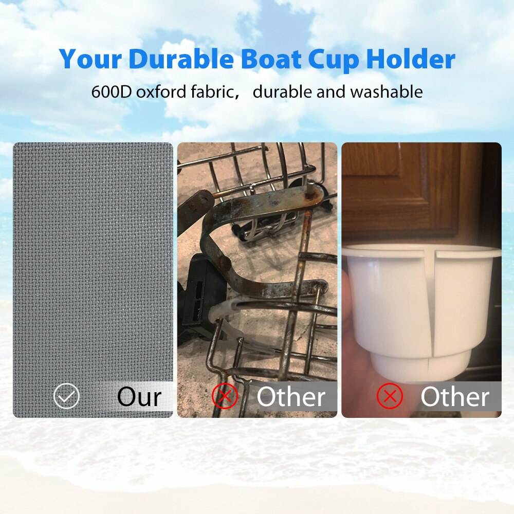 Cup Drink Beer Holder Beverage Holder Marine For Boat Car Truck Camper RV ATV